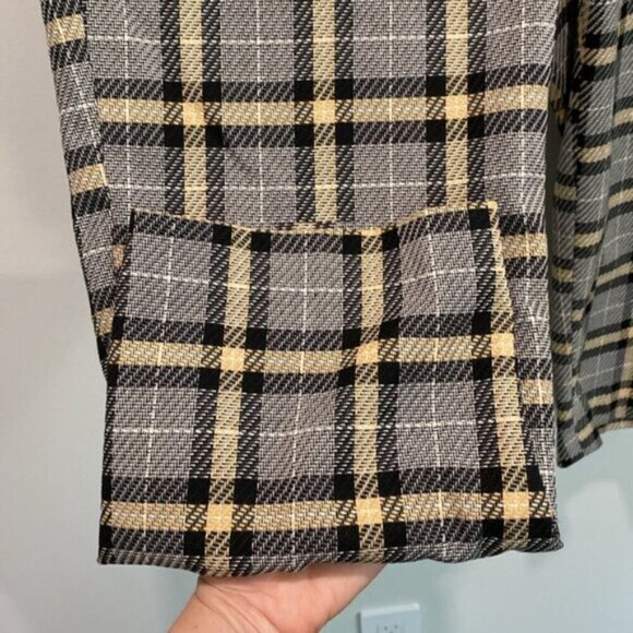 H&M Plaid Trousers pants Size 14 - Picture 6 of 15